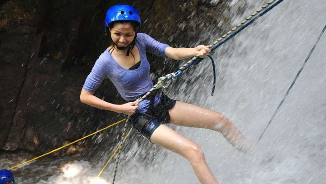 Waterfall Abseiling Adventure at Gopeng (from KL)