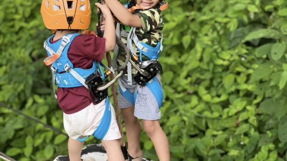 Пхукет, Таиланд, зиплайн на Большой Будду, платформа 10/18/32