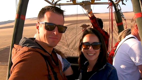 Volo in mongolfiera su Segovia con trasporto da Madrid