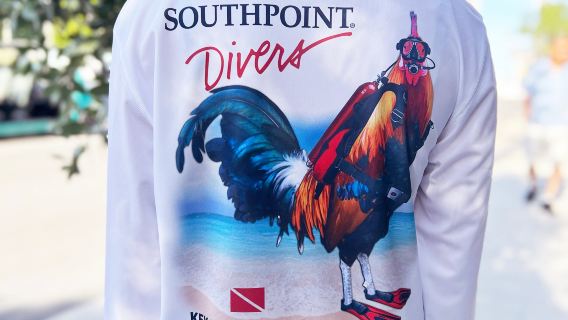 Sun-shirt Diving Rooster Southpoint Divers Key West Long Sleeve SPF 40