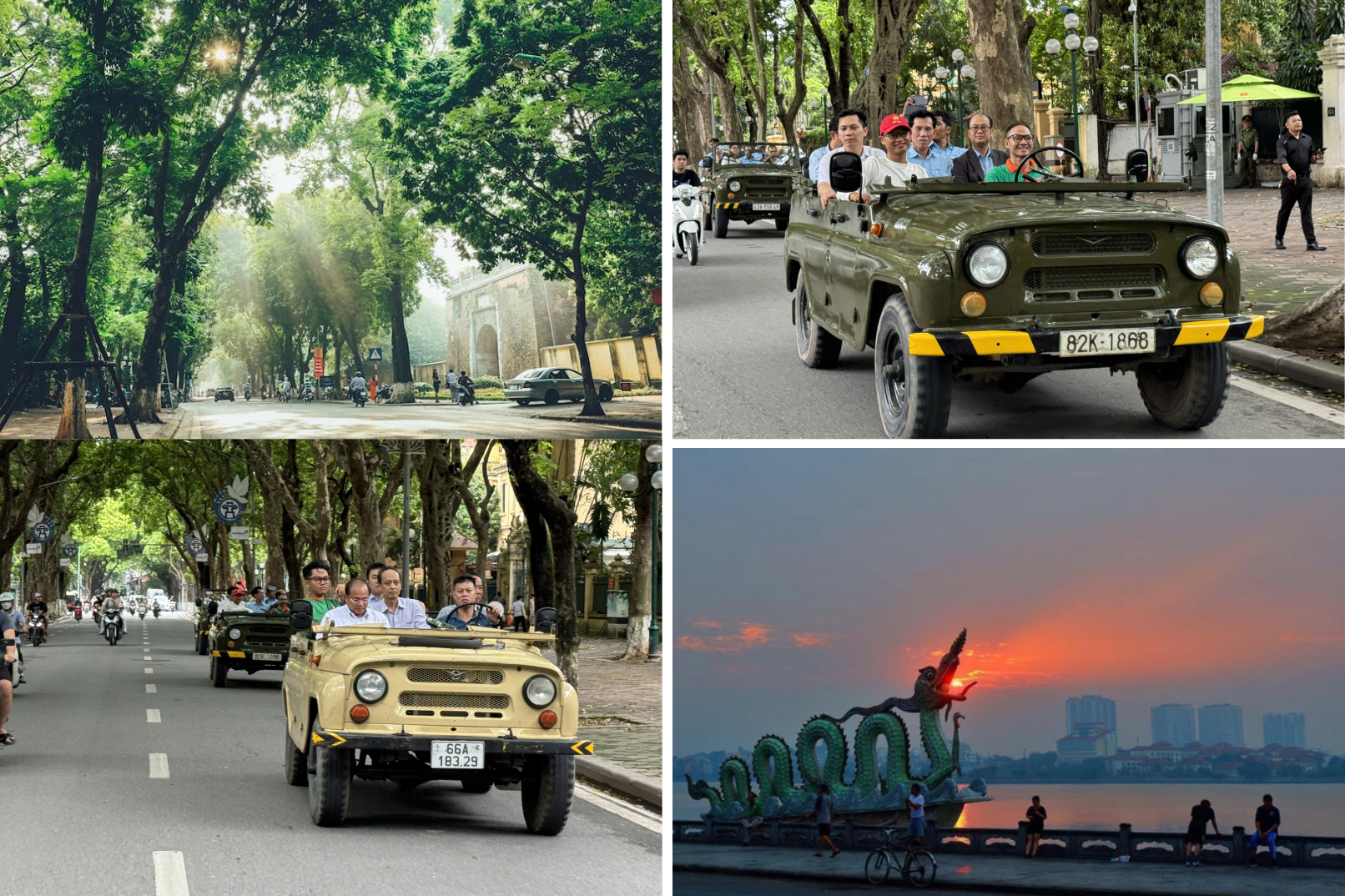 The Inside Hanoi Half-day Tour by Vintage Jeep