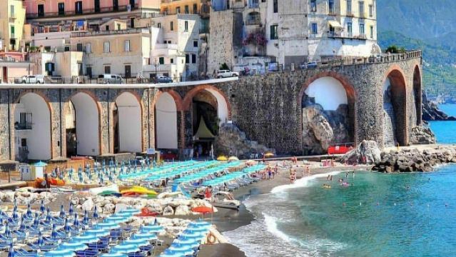 那不勒斯+巴亞溫泉考古公園+阿拉貢城堡+神奇水池-中世紀城堡