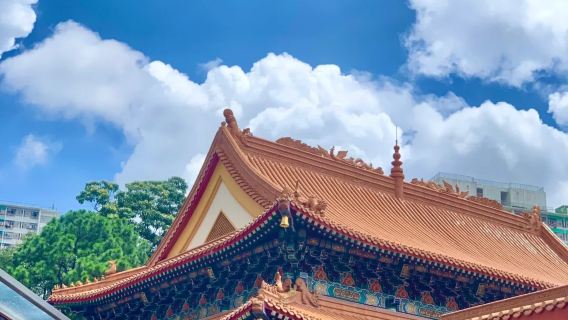 香港赤柱(スタンレー)+黄大仙祠(ウォンタイシン寺)+金紫荊【9時間貸切チャーター+ガイド-行程カスタマイズ可】