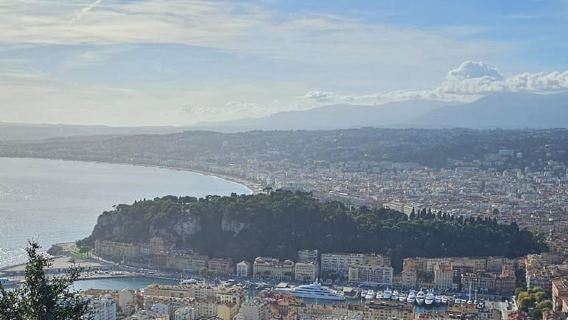Nizza: tour guidato in bici elettrica con la collina del castello