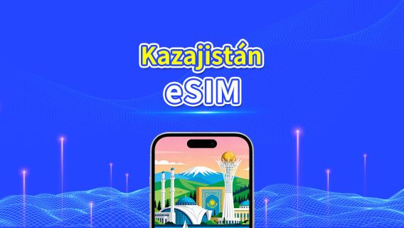 Kazajistán eSIM | 4G | Pase diario/Paquete de datos total | 1–30 días | Facturación por 24 horas | Código QR
