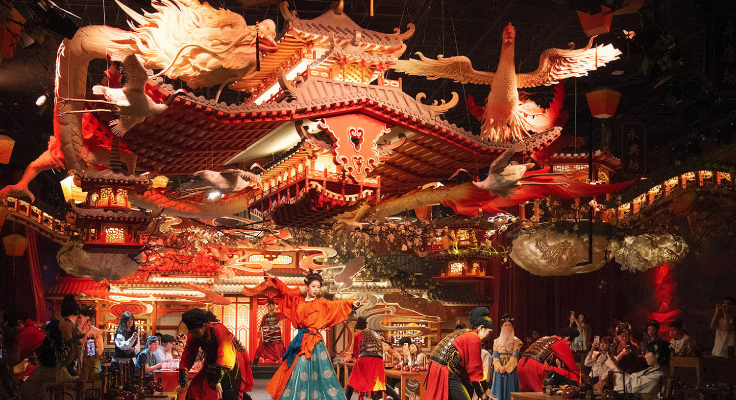 Hangzhou Xuyan - Immersive Tang Dynasty Palace Banquet - Lin'an Lu Theme|Lunch/Dinner + Ancient Performance | Optional Costume/Makeup/Ancient-Style Photography