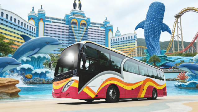 Hong Kong to Zhuhai cross-border direct bus - Chimelong/Hengqin/Zhuhai Huafa (provided by Island Bus, no ticket collection required)