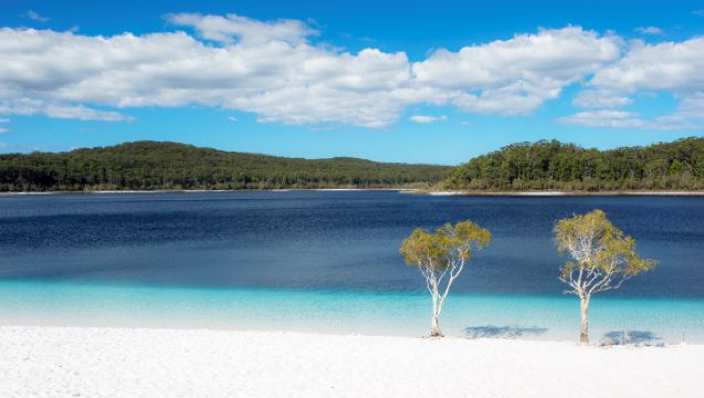 Tour di un giorno in inglese alle isole Karli, Paradise e Fraser in Australia con partenza da Hervey Bay e pranzo incluso