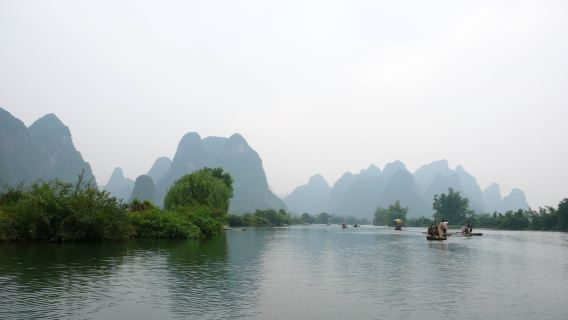 [Guilin Departure]Yulong River Scenic Area & Silver Cave & Shiwai Taoyuan Private Day Tour