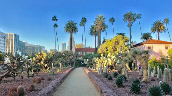 Los Angeles, Amerika Syarikat - Pusat Getty - Laluan Kemasyhuran Hollywood [Sewaan Peribadi - Bebas Melancong]