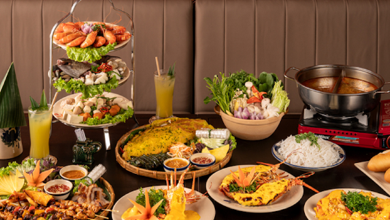 ダナン [Bếp 12 Mùa Restaurant] ロブスターとシーフードのビュッフェ