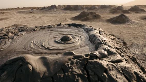 Baku: Gobustan, Mud Volcanoes, and Yanardag Tour
