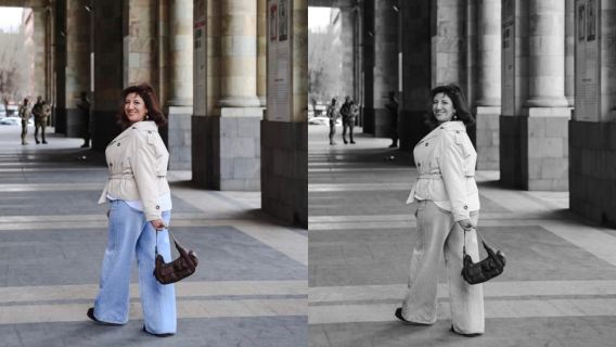 Photoshoot on the streets of Yerevan