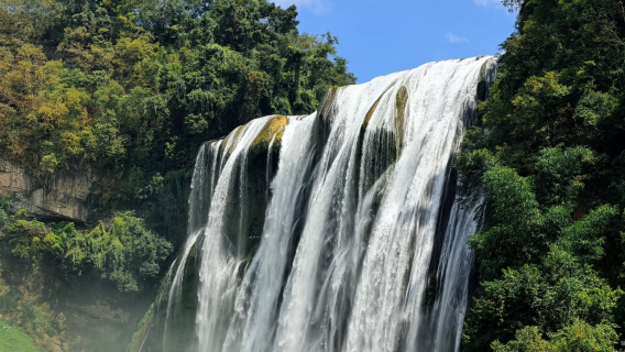 Lawatan setengah hari tarikan pelancongan Huangguoshu [panduan digital telefon] [tempahan tiket masuk] [melancong sendiri]