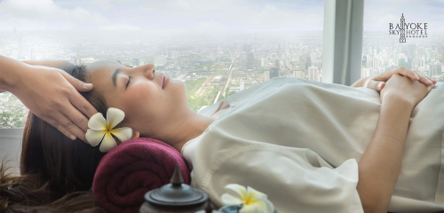 曼谷彩虹雲霄飯店天空休閒 (Sky Relax) 按摩中心-69樓