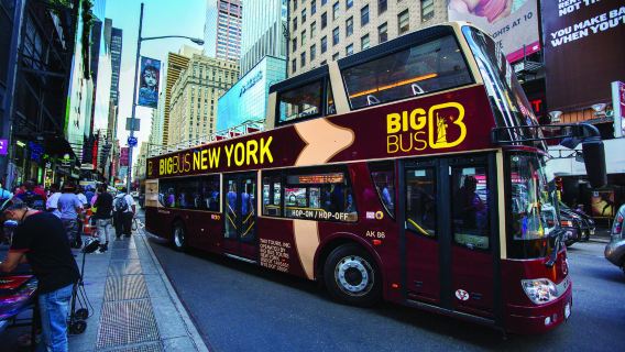 Big Bus New York hop-on hop-off bus
