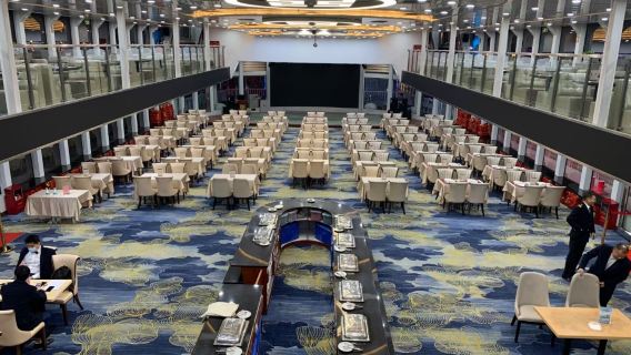 【廣州遊船】廣州珠江廣東工行號遊船包船支持團建聚會用餐