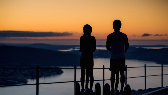 Segway experience in Bergen, Norway (optional: Bergen city or Mount Freun to see Bergen night view)