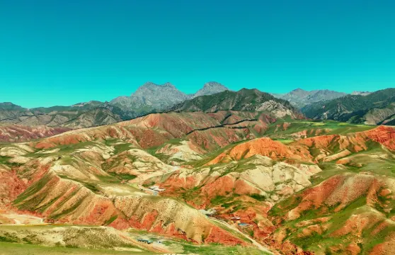 【人生第一座雪山】崗什卡雪峰+連心湖+七彩冰瀑布