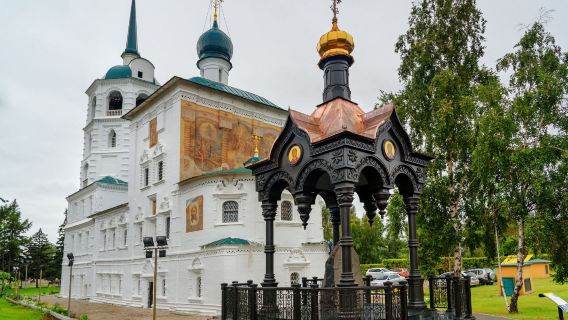 Казанская церковь + Сквер им. Кирова + Спасская + Краеведческий музей + Торговая улица ※