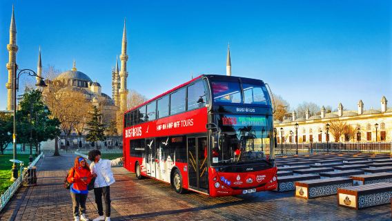 Istanbul: 1-Day Hop-On-Hop-Off Bus Tour + Audio Guide