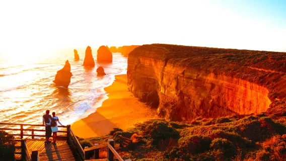 Excursion d'une journée sur la Great Ocean Road de Melbourne et les Douze Apôtres avec Voiture avec chauffeur facultative