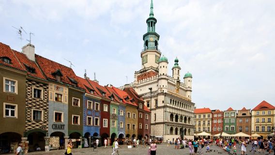 Recorrido privado a pie por el casco antiguo de Poznan y el parque de la ciudadela