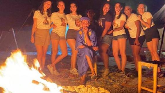 Marrakesch: Kamelritt & Abendessen mit Sonnenuntergang in der Agafay-Wüste