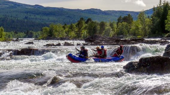 Dagali/Geilo: Arung jeram Viking liar - level 3