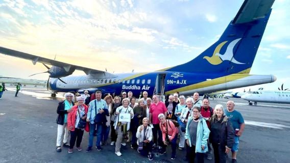 무료 호텔 교통편이 포함된 Buddha Air의 에베레스트 관광 비행