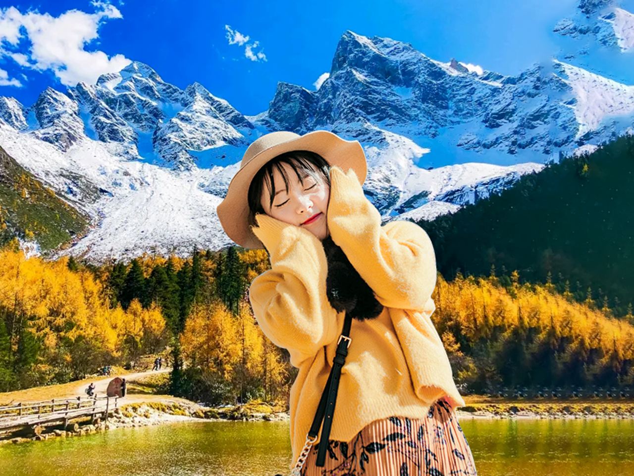 畢棚溝ワンデーツアー【純粋な観光5時間+オプションでTripメモリー/ファーストクラス/8人グループ】