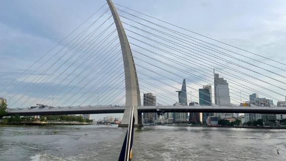 HCM Saigon Water Bus & Sightseeing Motorbike Experience