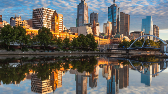 Melbourne Yarra River cruise sightseeing (upstream/downstream optional)
