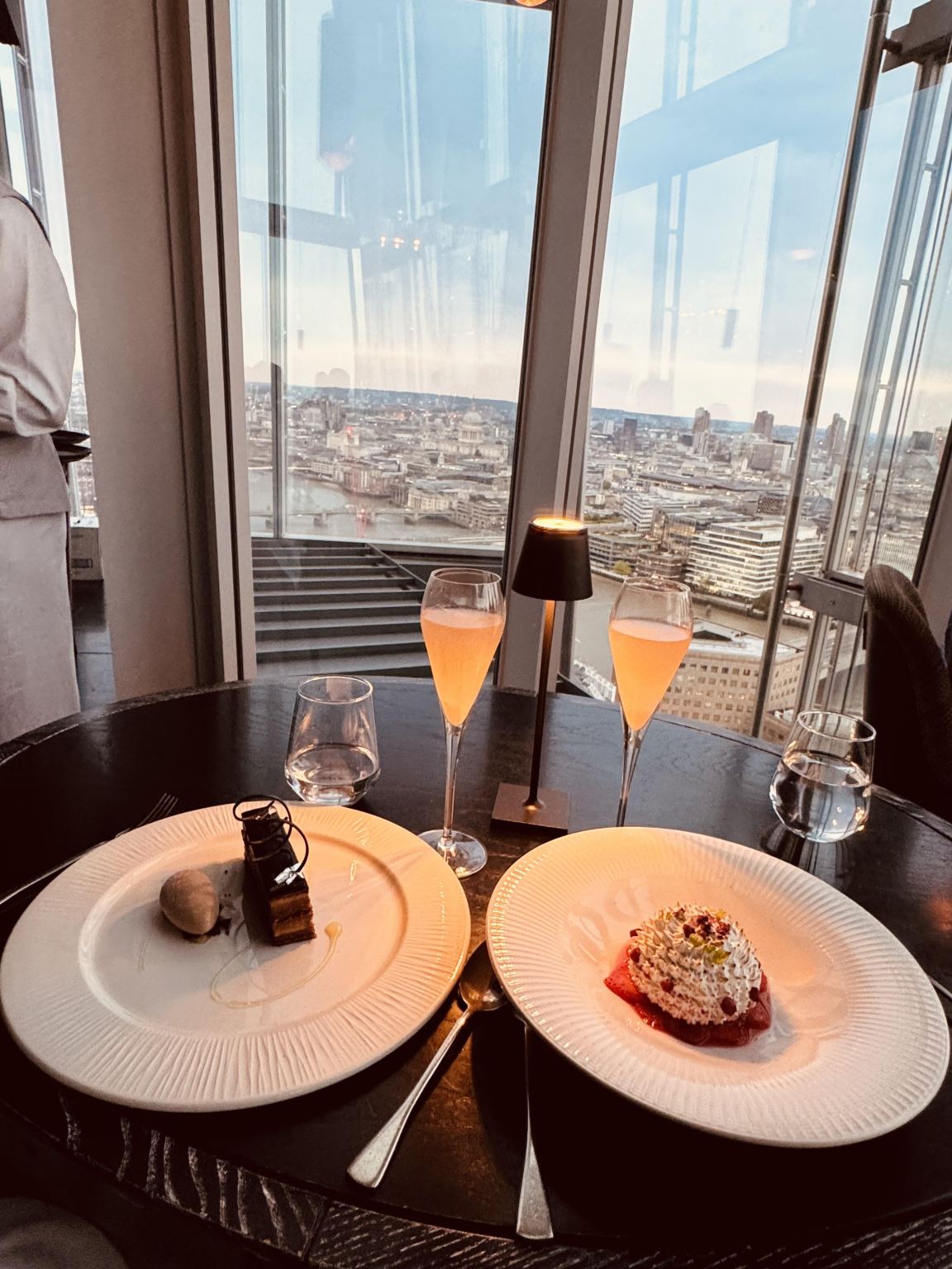Aqua Shard viral restaurant booking service in London, UK