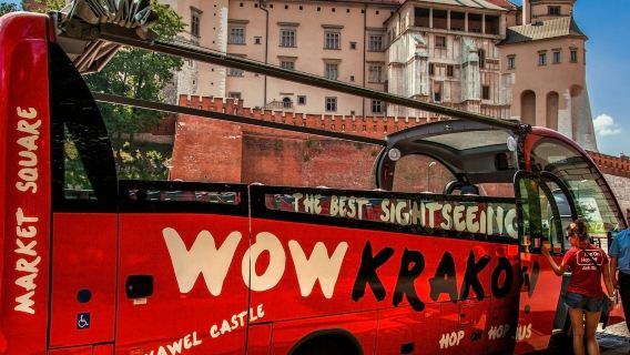 Recorrido turístico por la ciudad de Cracovia: autobús turístico con audioguía