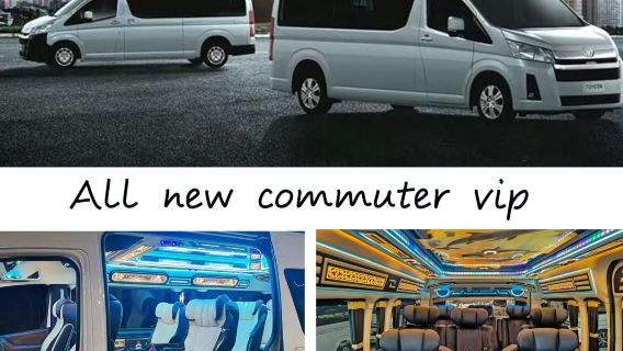 Tur van Hiace mewah di Bangkok, Thailand (kendaraan 9-seater, 10-seater, 12-seater , antar jemput ke bandara, dan rencana perjalanan khusus lainnya) tersedia.