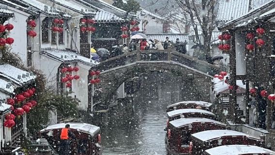 留園/寒山寺/滄浪亭/網師園などの単スポットガイドスタッフによる案内(古都蘇州をゆっくりと知る)