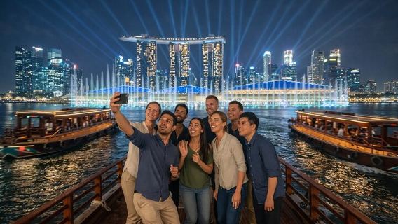 Singapore Starry Night Cruise, Garden Rhapsody & Spectra Show