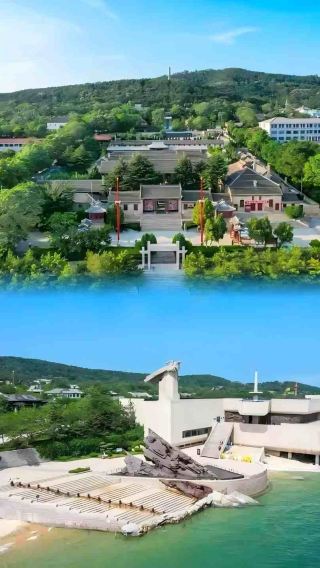 煙台出發+威海劉公島+環島遊船+電瓶觀光車+幸福門廣場一日遊