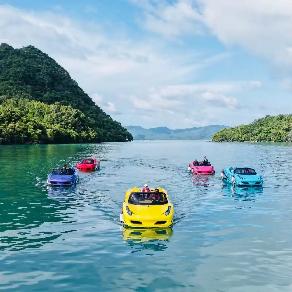 ランカウイ チェナンビーチ海上アクティビティ（水上オートバイ＋