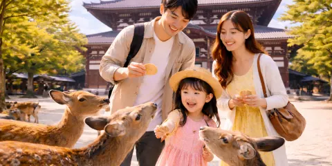 大阪/京都出發 嵐山竹林&奈良公園小鹿&伏見稻荷大社一日遊
