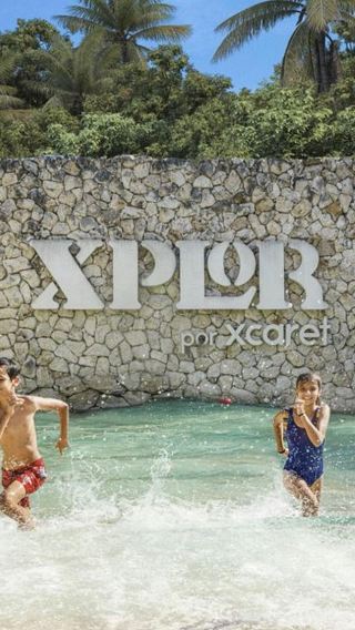 Cancun, Mexico Xplor adventure park 1-day tour with lunch and transportation
