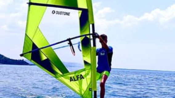 Windsurfing Lesson in Florianópolis, North of the Island