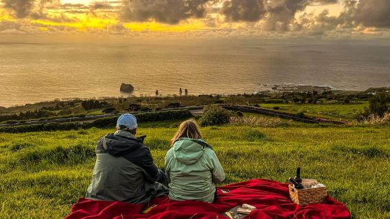 Sete Cidades Sunset Hike with Wine & Cheese