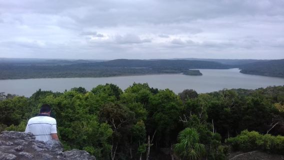 From Flores: Yaxha Ruins Guided Tour