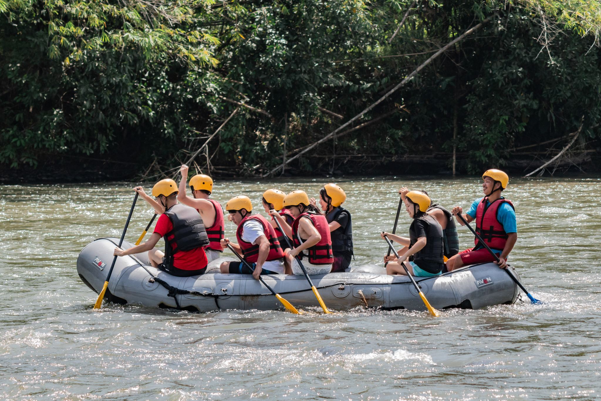 Kota Kinabalu Kiulu Water Raft and Mari-Mari Cultural Village Tour