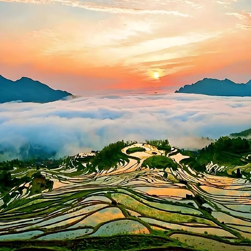 貴州加榜梯田一日遊包車純玩 專車專享 親情服務 可制定行程