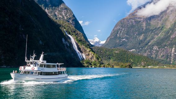 Туда и обратно из Квинстауна, Новая Зеландия + круиз по Милфорду + панорамный тур на Mercedes-Benz + обед