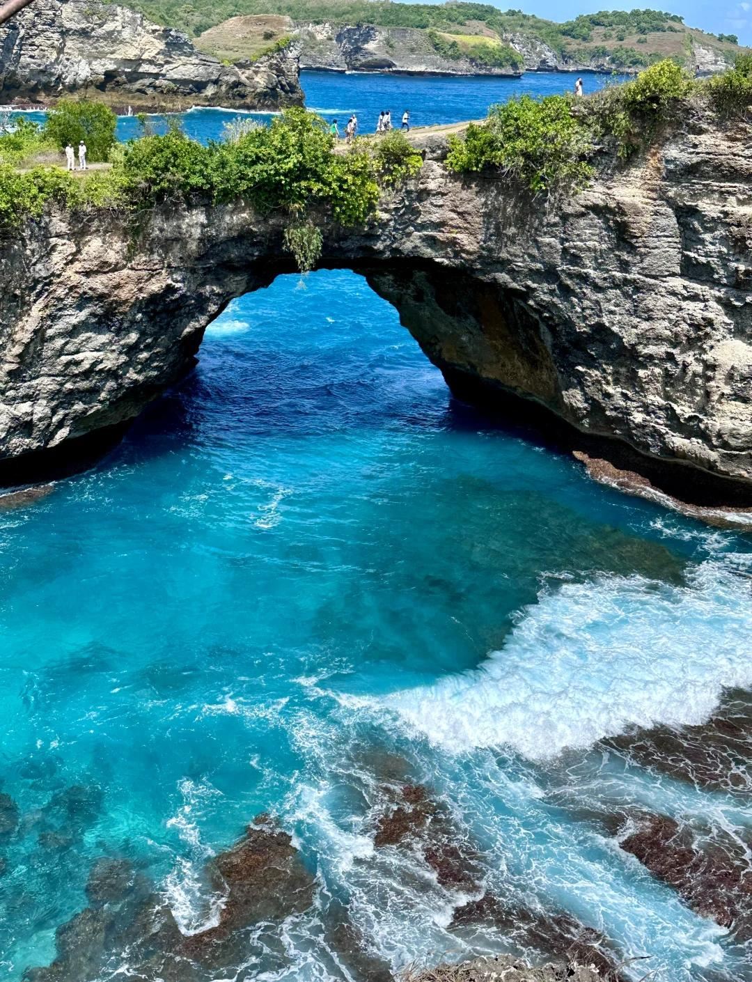 Perjalanan satu hari rute barat Bali + Pulau Nusa Penida + Pemandian Dewa + Kelingking Beach