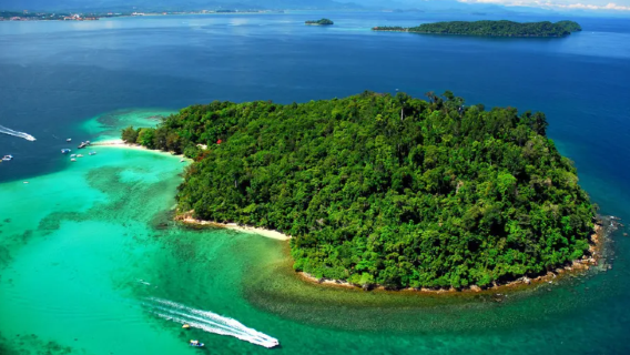 Tour di fuga sull'isola di Kota Kinabalu e avventura di pesca